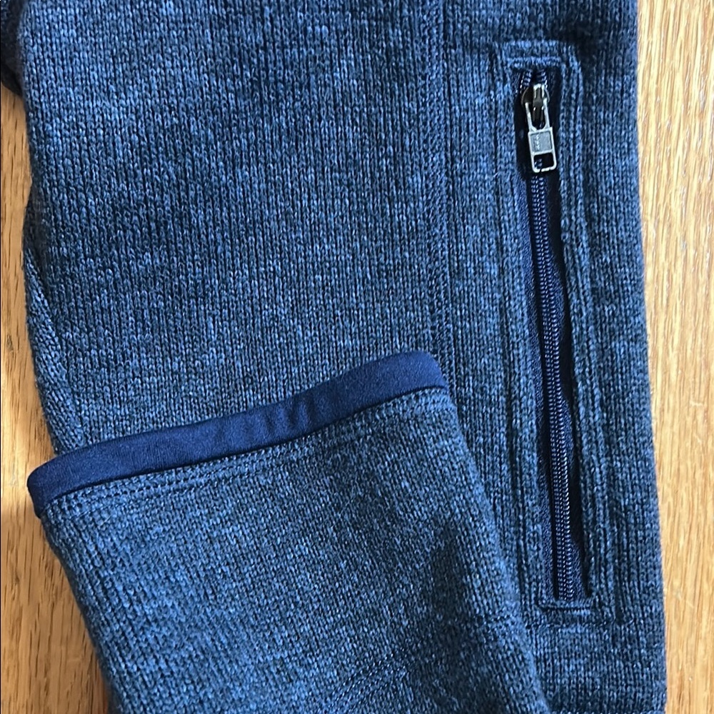 PATAGONIA Blue Quartz 1/2 zip pullover Sweatshirt Size Large - Picture 8 of 8